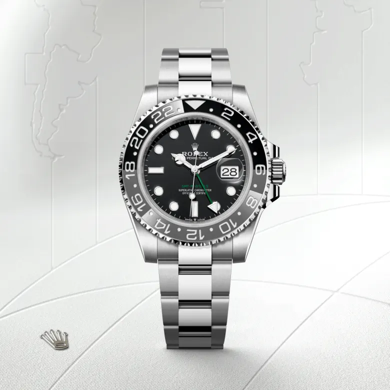 Rolex GMT-Master II in Oystersteel, m126710grnr-0004 - NGG Timepieces