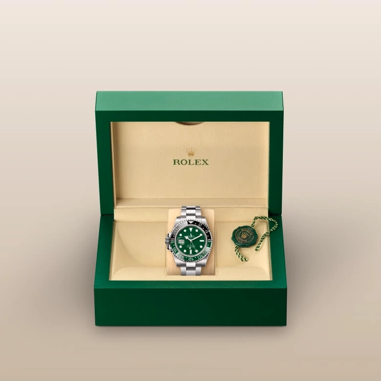 Rolex GMT-Master II in ทองคำขาว 18 กะรัต, M126729VTNR-0001 - NGG Timepieces