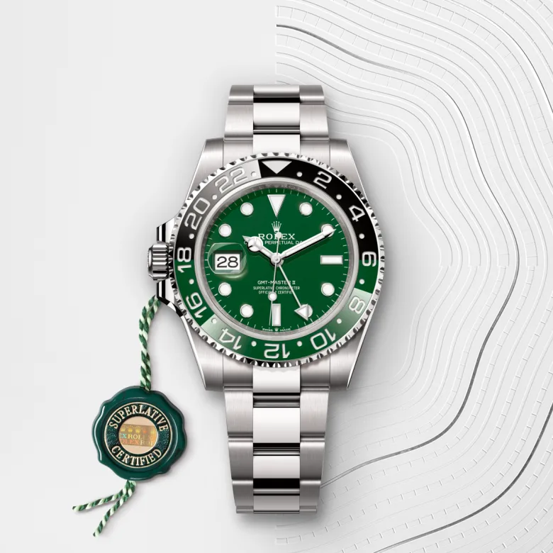 Rolex GMT-Master II in ทองคำขาว 18 กะรัต, M126729VTNR-0001 - NGG Timepieces