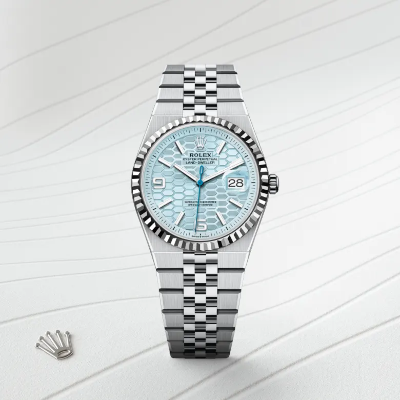 Rolex Land-Dweller in แพลทินัม, m127236-0001 - NGG Timepieces