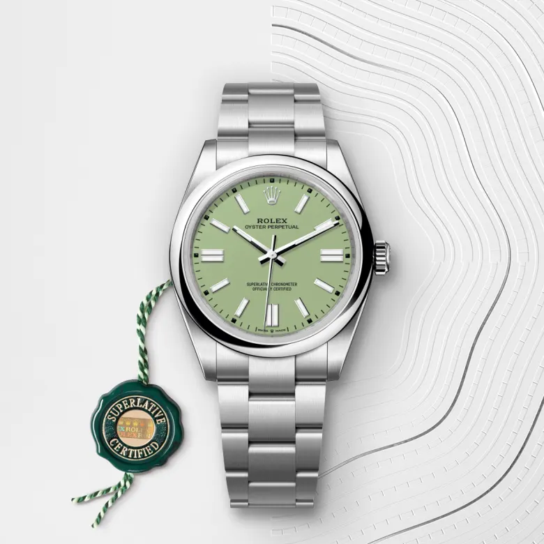 Rolex Oyster Perpetual in Oystersteel, M134300-0006 - NGG Timepieces