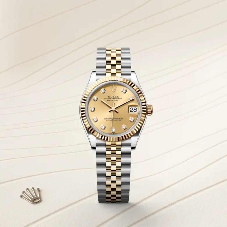 Rolex Datejust in Yellow Rolesor - combination of Oystersteel and yellow gold, m278273-0026 - NGG Timepieces