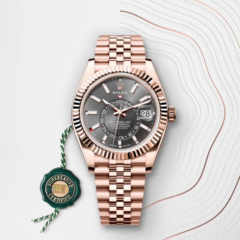 Rolex Sky-Dweller in Everose gold 18 กะรัต, M336935-0008 - NGG Timepieces