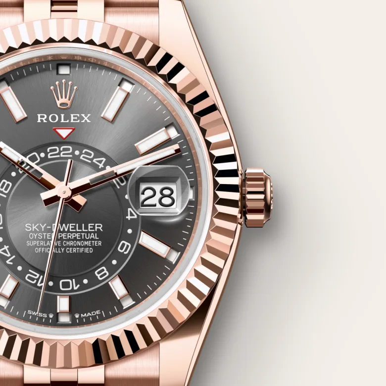 Rolex Sky-Dweller in Everose gold 18 กะรัต, M336935-0008 - NGG Timepieces