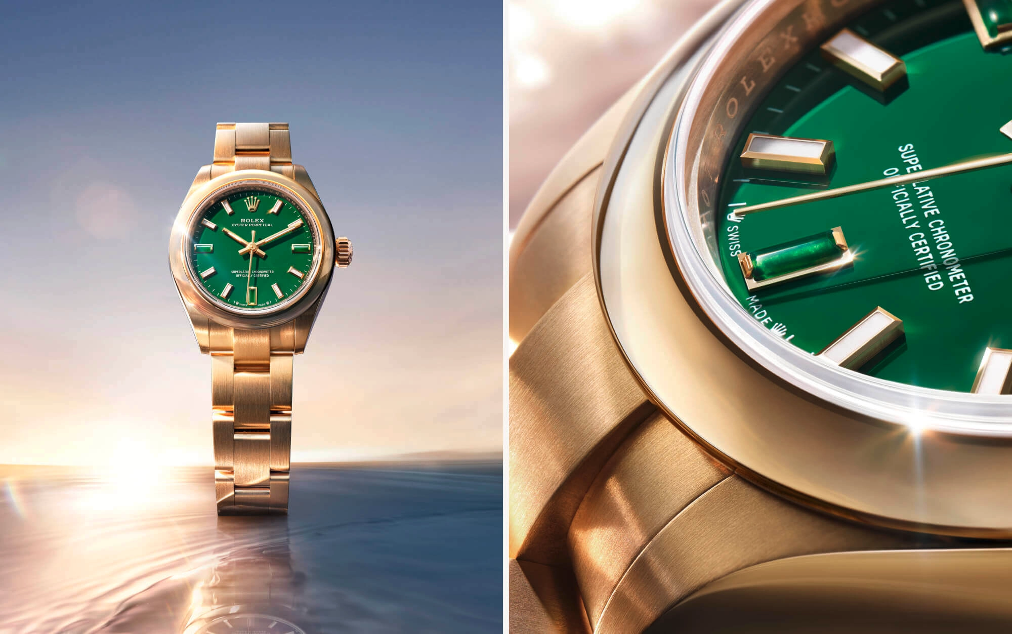 Rolex new Oyster Perpetual 28 & 34 watches 2026 - เอ็นจีจี ไทม์พีซ