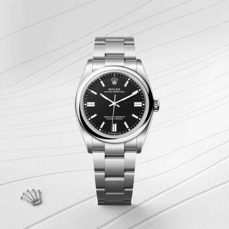 Rolex Oyster Perpetual in Oystersteel, M126000-0014 - NGG Timepieces