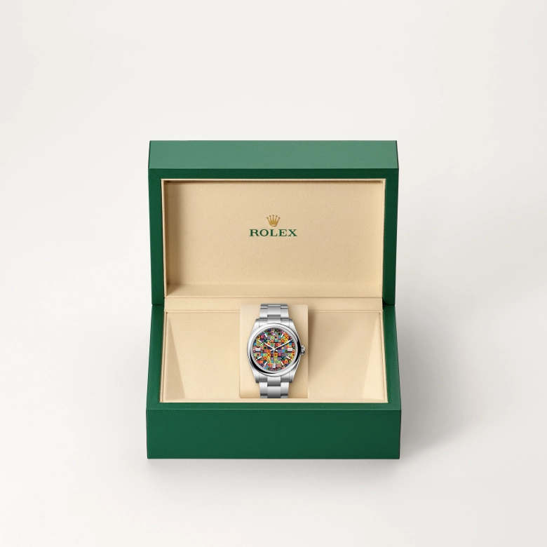 Rolex Oyster Perpetual in Oystersteel, M126000-0016 - NGG Timepieces