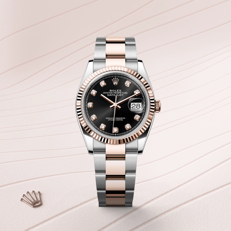 Rolex Datejust in Everose Rolesor - combination of Oystersteel and Everose gold, M126231-0020 - NGG Timepieces