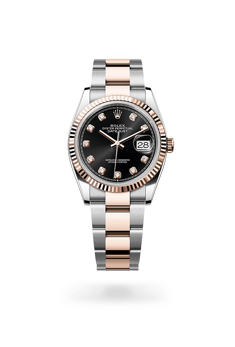 Rolex Datejust in Everose Rolesor - การผสมผสานระหว่าง Oystersteel และ Everose gold, M126231-0020 - NGG Timepieces Rolex Datejust in Everose Rolesor - การผสมผสานระหว่าง Oystersteel และ Everose gold, M126231-0020 - NGG Timepieces
