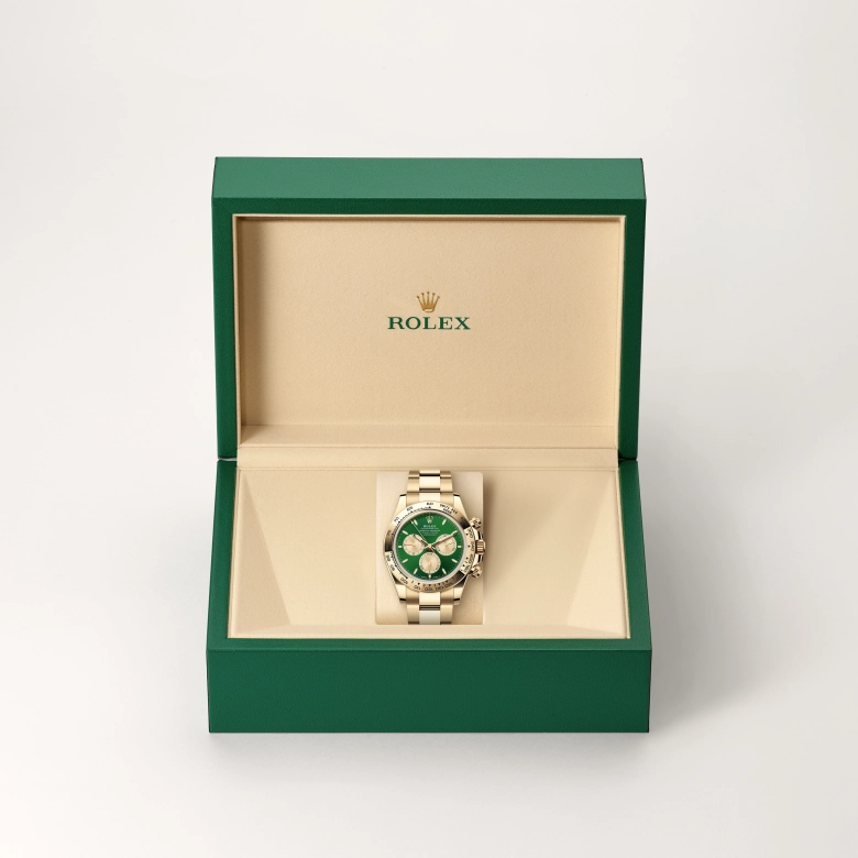 Rolex Cosmograph Daytona in 18 ct yellow gold, M126508-0008 - NGG Timepieces