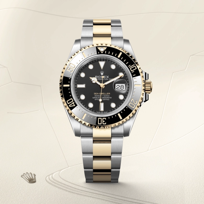 Rolex Sea-Dweller in Yellow Rolesor - combination of Oystersteel and yellow gold, M126603-0001 - NGG Timepieces