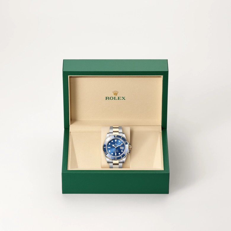 Rolex Submariner in Yellow Rolesor - combination of Oystersteel and yellow gold, M126613LB-0002 - NGG Timepieces