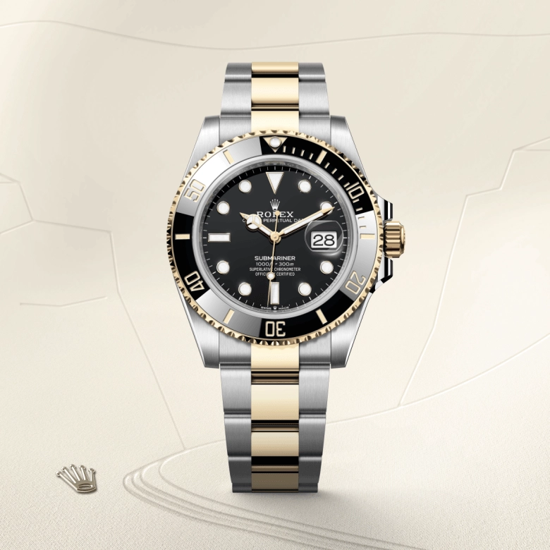 Rolex Submariner in Yellow Rolesor - combination of Oystersteel and yellow gold, M126613LN-0002 - NGG Timepieces