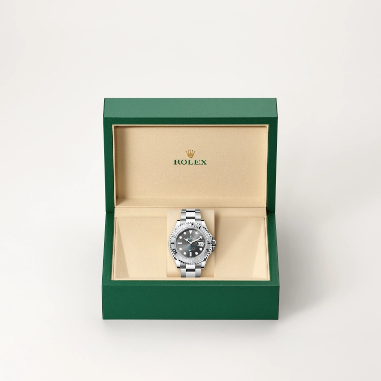 Rolex Yacht-Master in Rolesium - combination of Oystersteel and platinum, M126622-0001 - NGG Timepieces