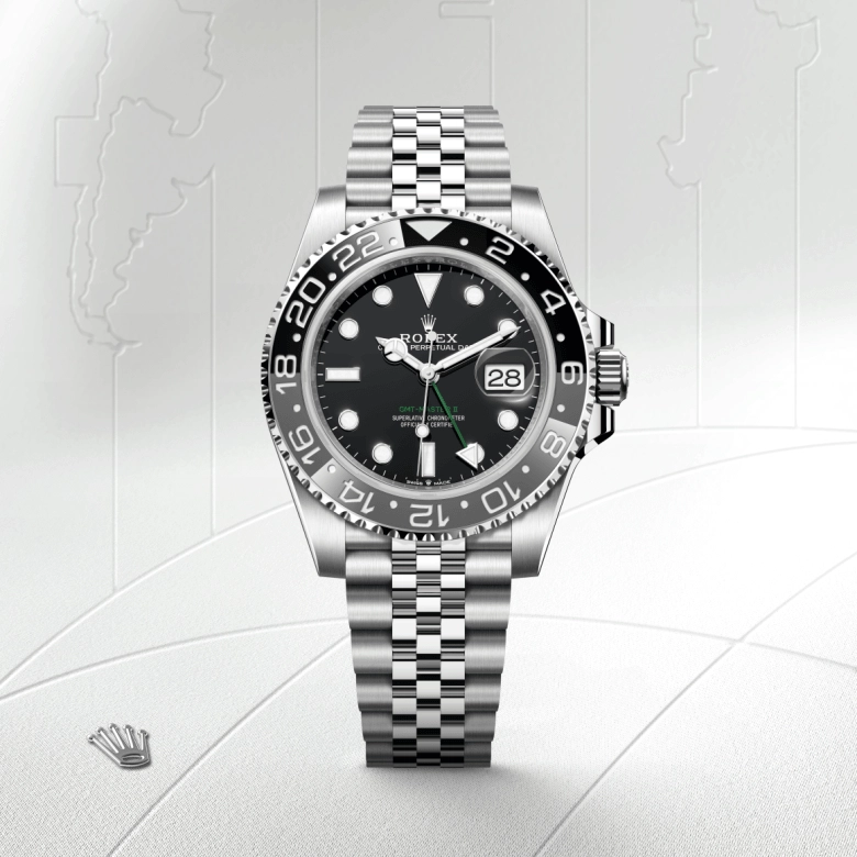 Rolex GMT-Master II in Oystersteel, M126710GRNR-0003 - NGG Timepieces