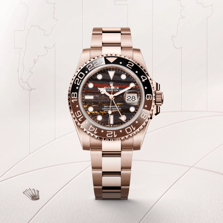Rolex GMT-Master II in 18 ct Everose gold, M126715CHNR-0002 - NGG Timepieces