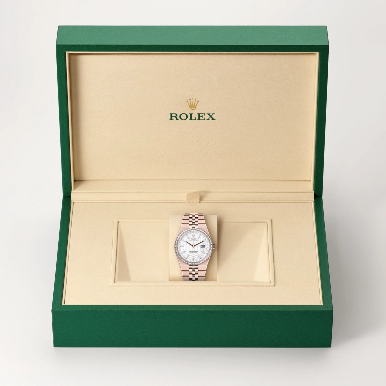Rolex Land-Dweller in 18 ct Everose gold, M127285TBR-0002 - NGG Timepieces