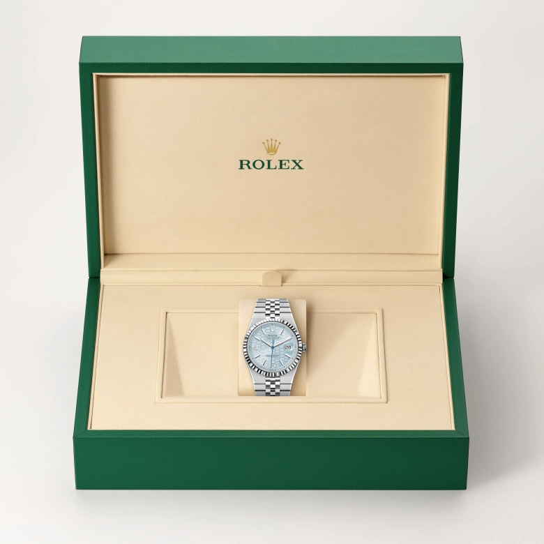 Rolex Land-Dweller in Platinum, M127336-0001 - NGG Timepieces