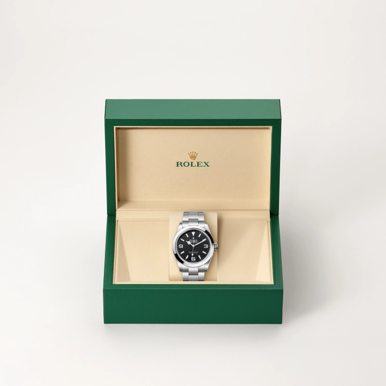 Rolex Explorer in Oystersteel, M224270-0001 - NGG Timepieces