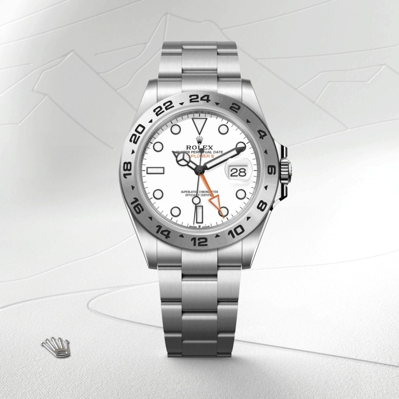 Rolex Explorer II in Oystersteel, M226570-0001 - NGG Timepieces