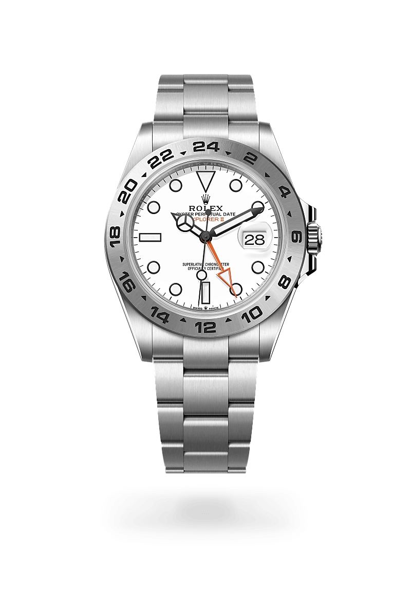 Rolex Explorer II in Oystersteel, M226570-0001 - NGG Timepieces Rolex Explorer II in Oystersteel, M226570-0001 - NGG Timepieces