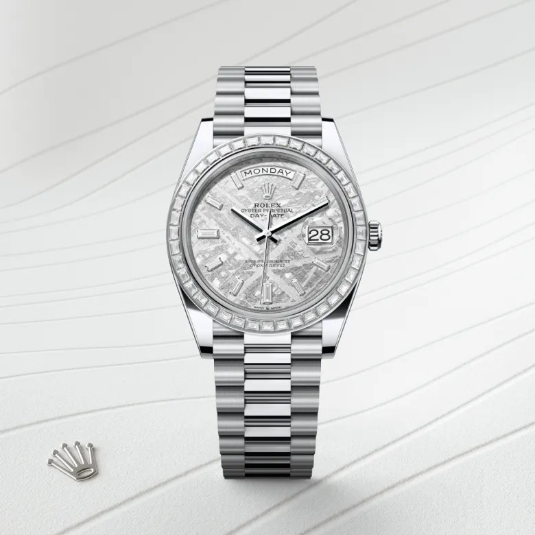 Rolex Day-Date in แพลทินัม, M228396TBR-0027 - NGG Timepieces