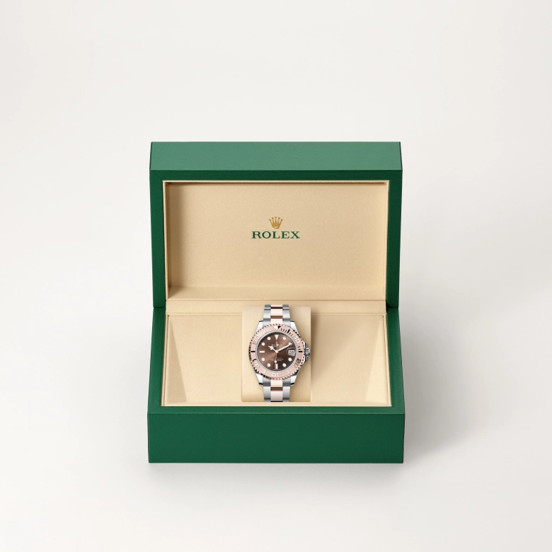Rolex Yacht-Master in Everose Rolesor - combination of Oystersteel and Everose gold, M268621-0003 - NGG Timepieces
