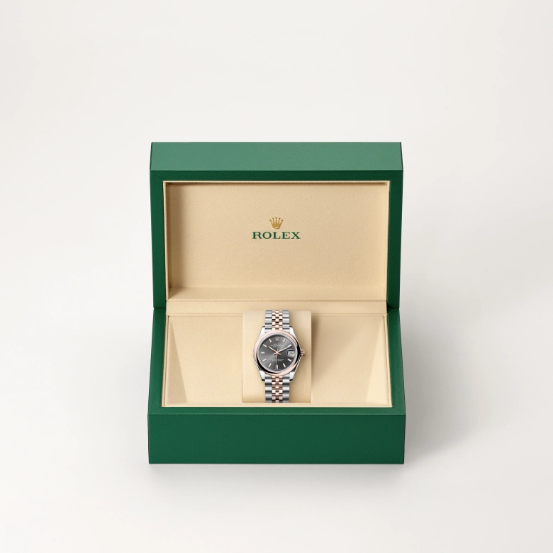 Rolex Datejust in Everose Rolesor - combination of Oystersteel and Everose gold, M278241-0018 - NGG Timepieces
