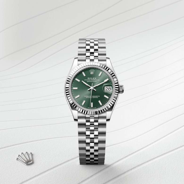 Rolex Datejust in White Rolesor - combination of Oystersteel and white gold, M278274-0018 - NGG Timepieces
