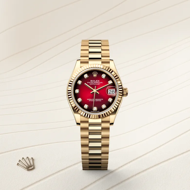 Rolex Datejust in 18 ct yellow gold, M278278-0049 - NGG Timepieces