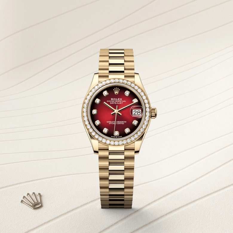 Rolex Datejust in 18 ct yellow gold, M278288RBR-0041 - NGG Timepieces
