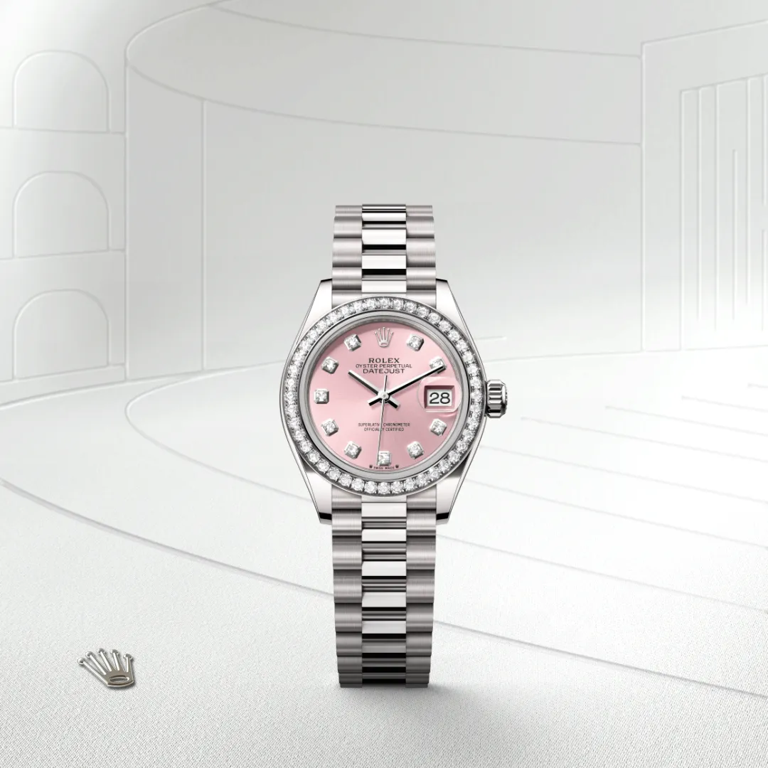 Rolex Lady-Datejust in ทองคำขาว 18 กะรัต, M279139RBR-0005 - NGG Timepieces
