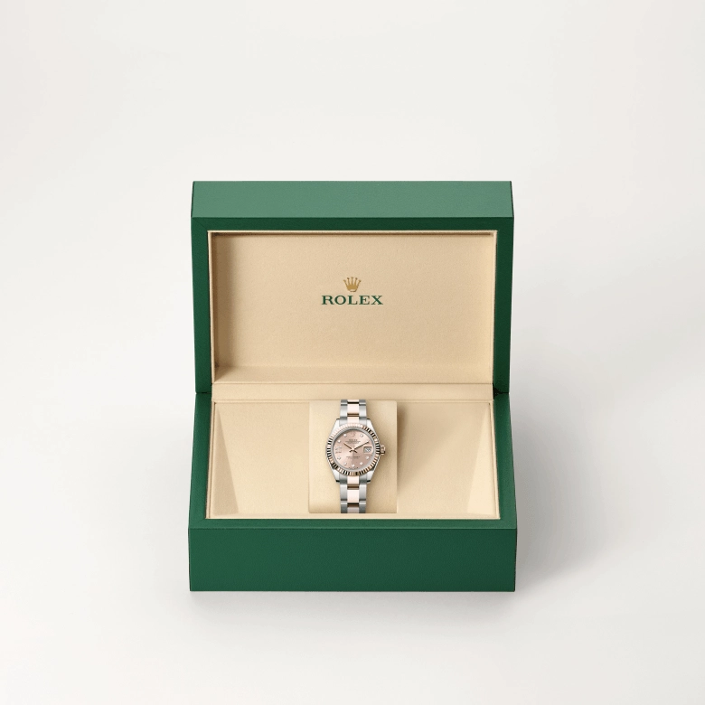 Rolex Lady-Datejust in Everose Rolesor - การผสมผสานระหว่าง Oystersteel และ Everose gold, M279171-0028 - NGG Timepieces