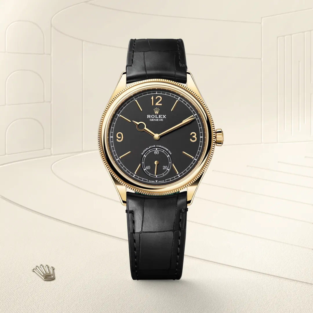 Rolex 1908 in 18 ct yellow gold, M52508-0002 - NGG Timepieces